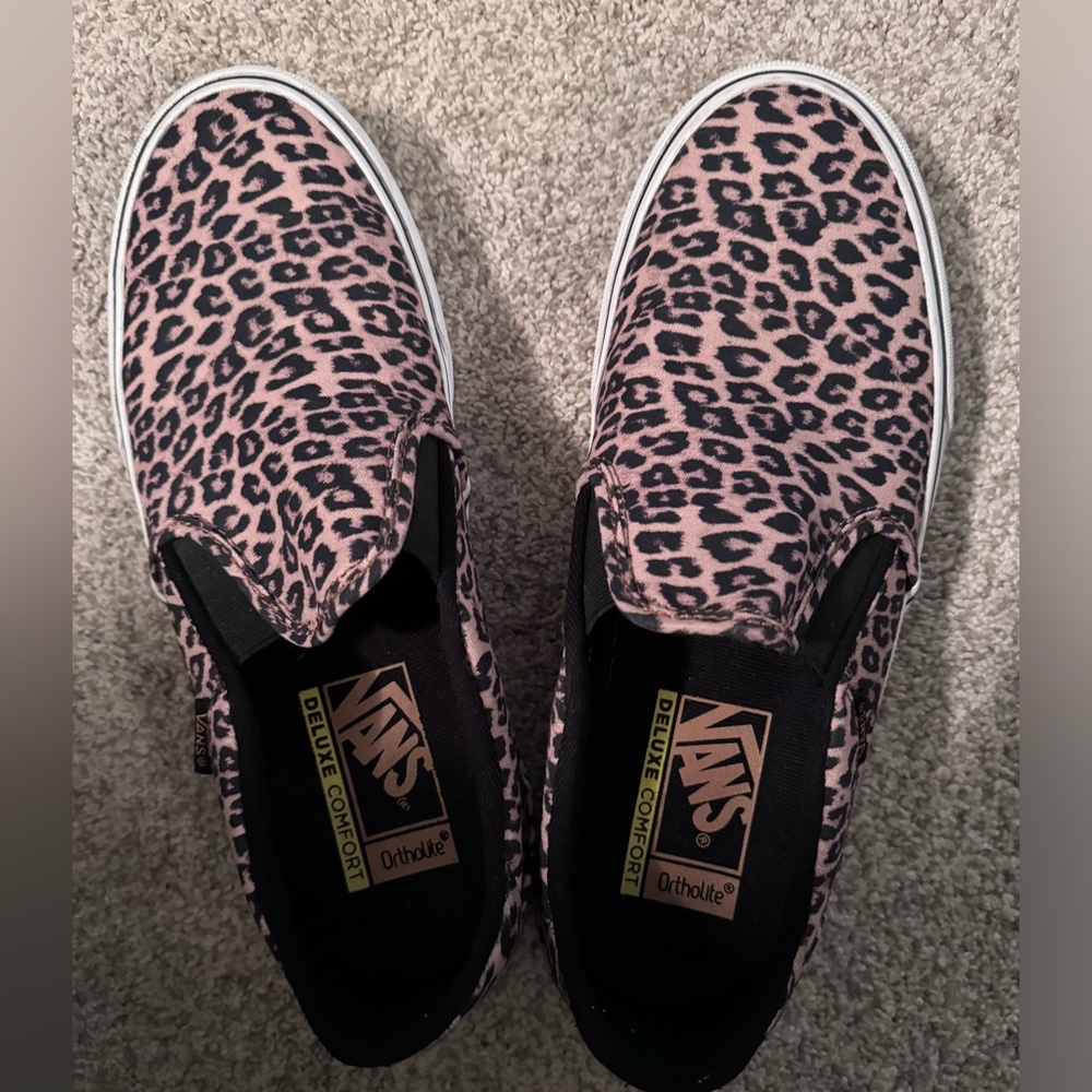 Vans cheetah print
